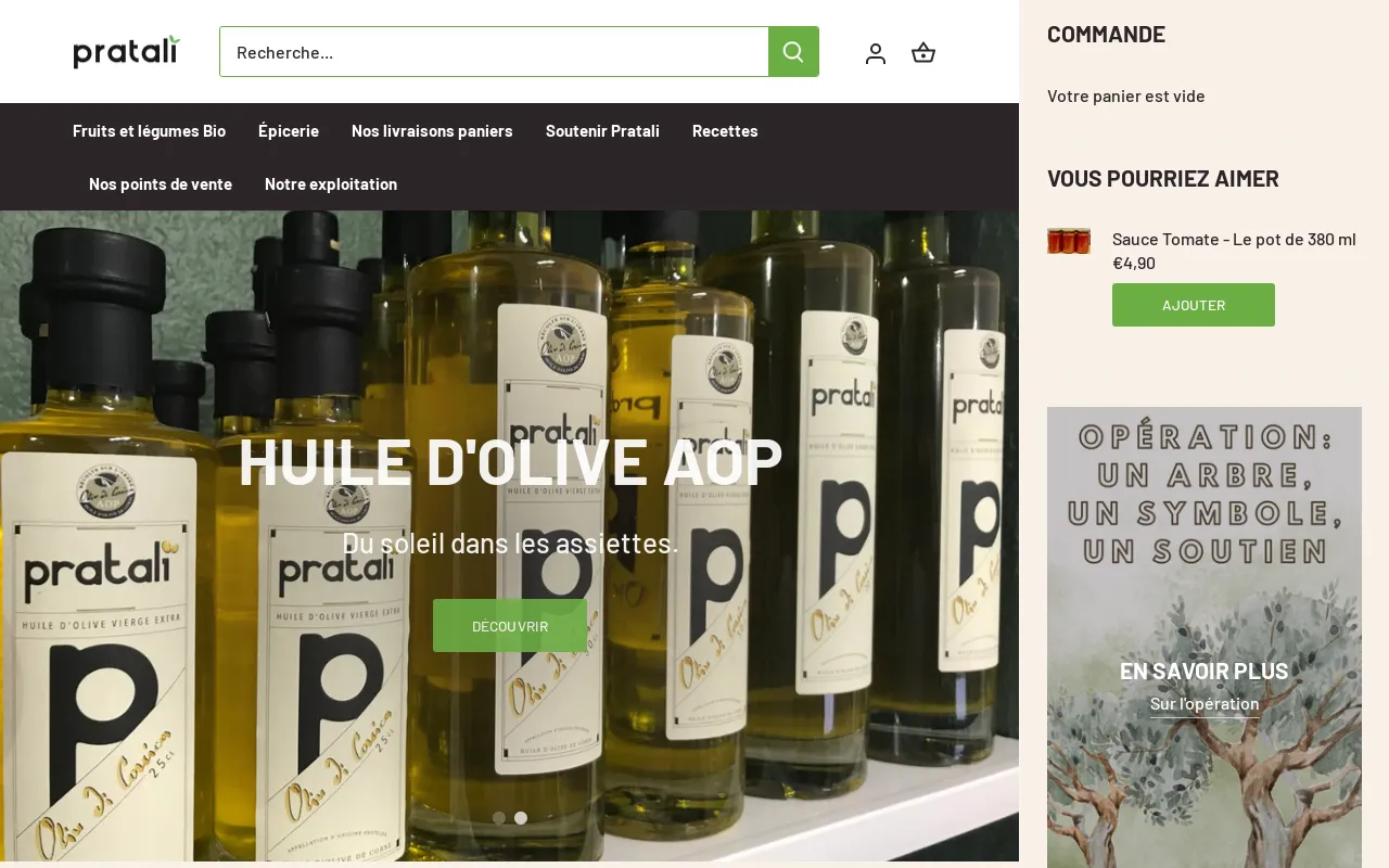 Pratali screenshot