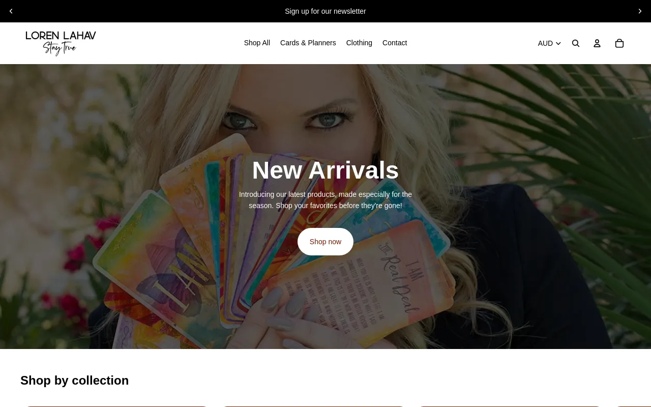 Loren Lahav Shop screenshot