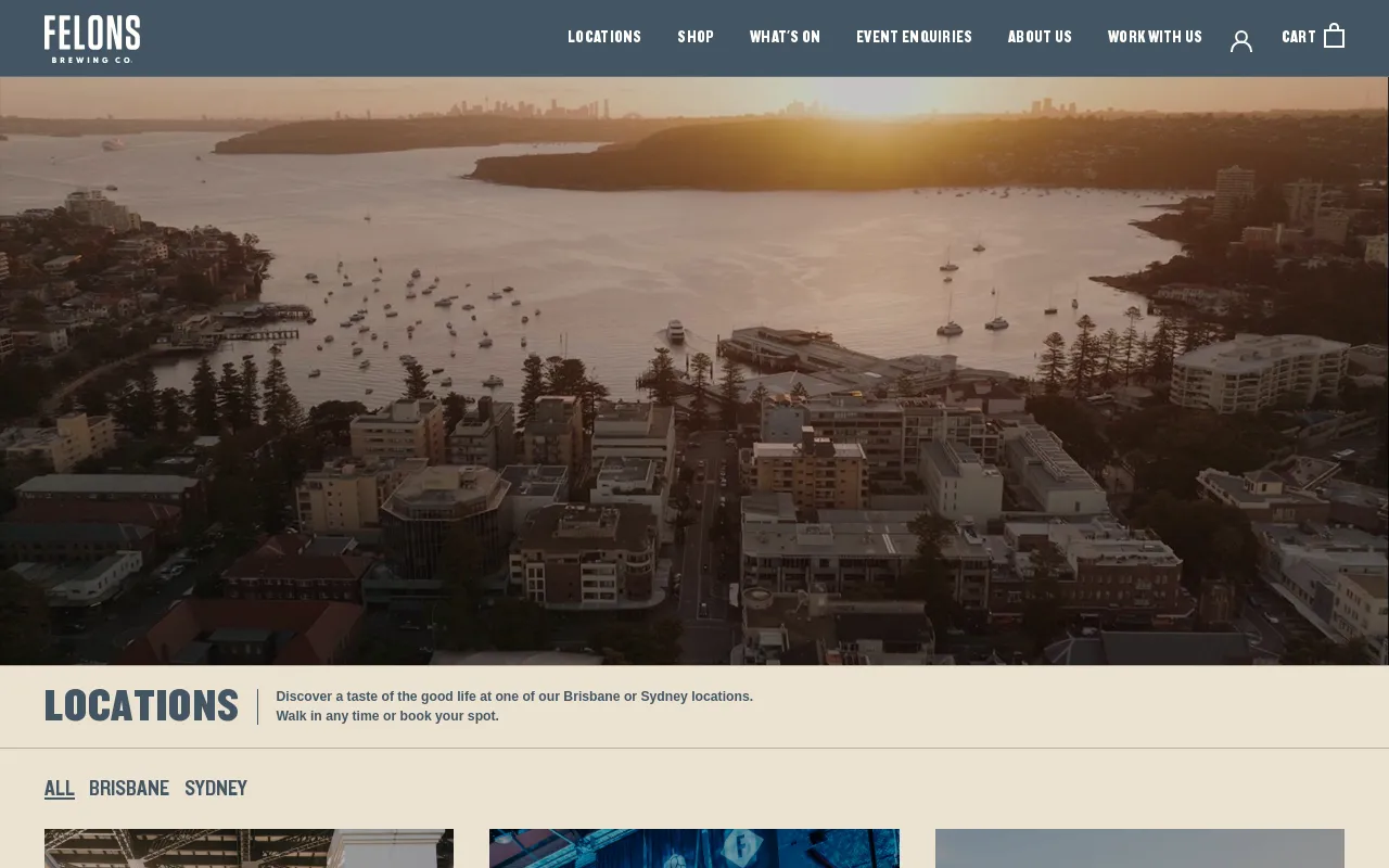 Felons Brewing Co. screenshot