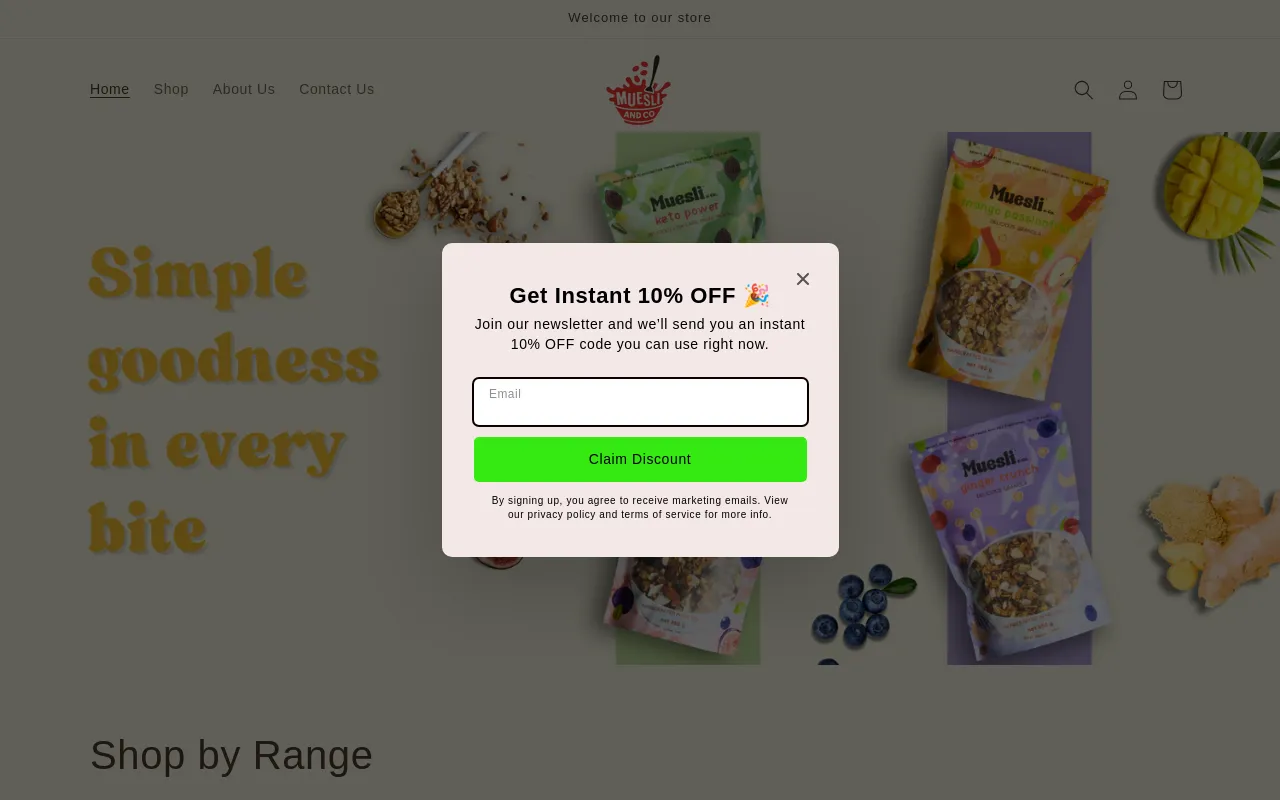 Muesli & Co screenshot
