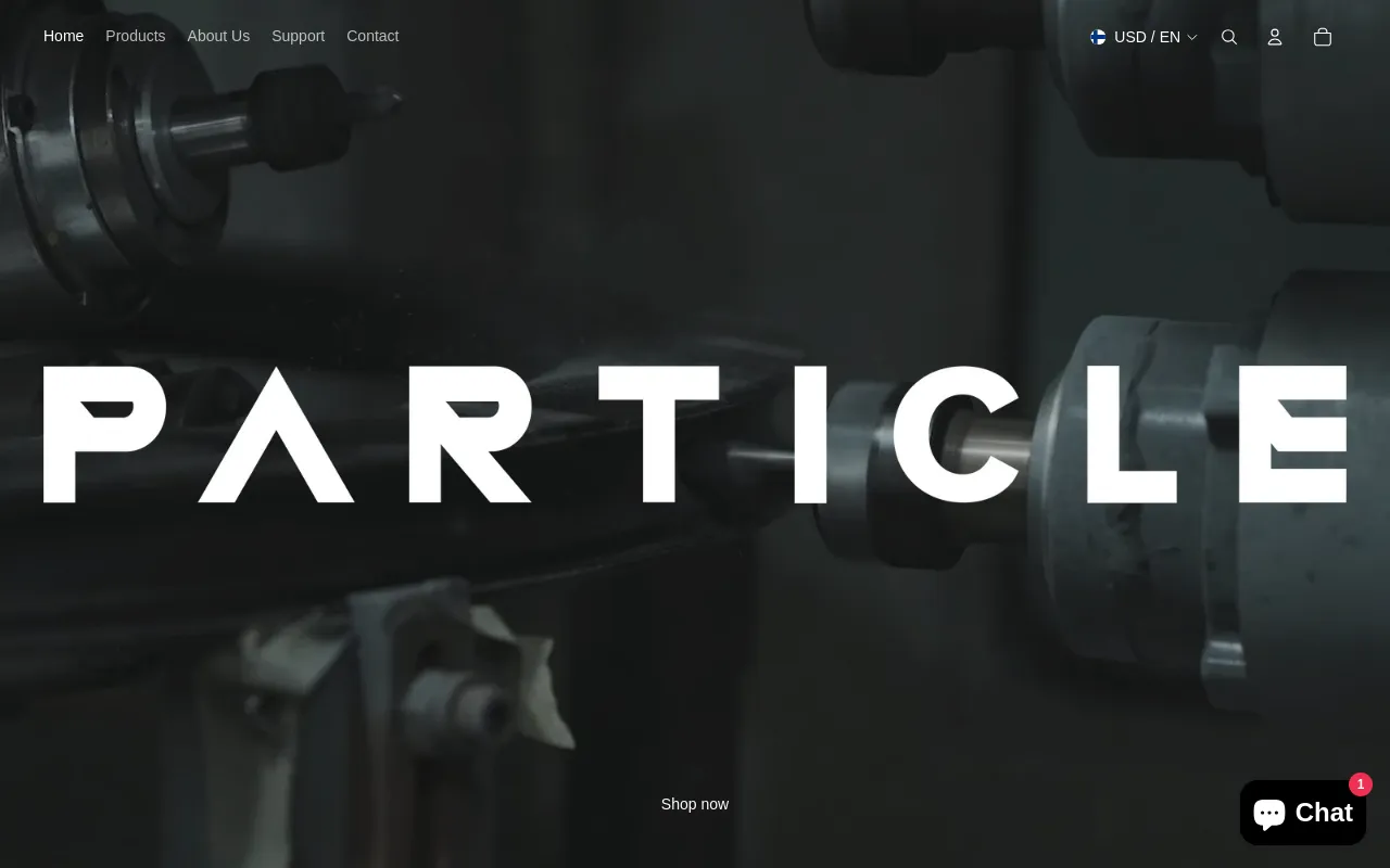 particle screenshot
