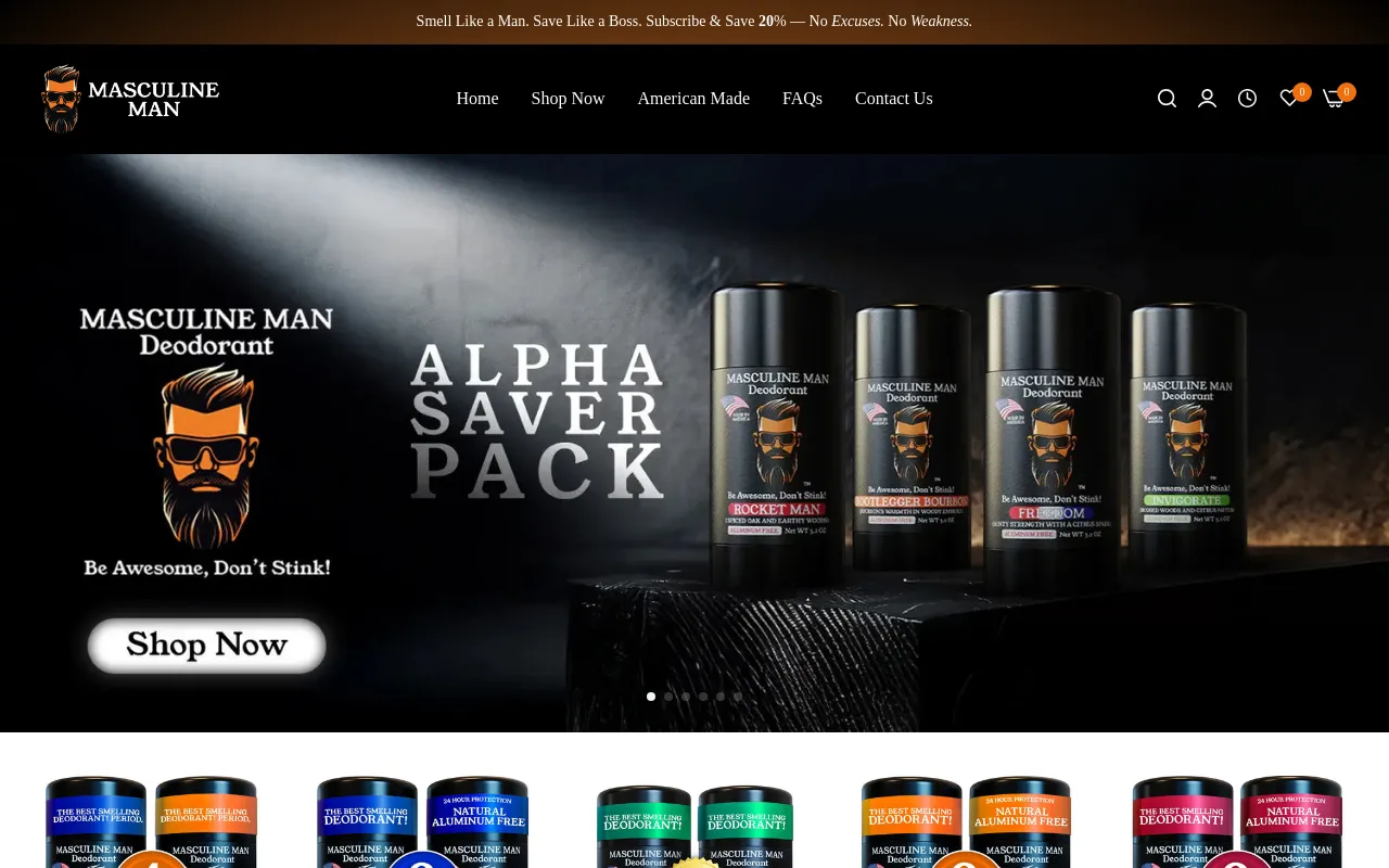 Masculine Man screenshot