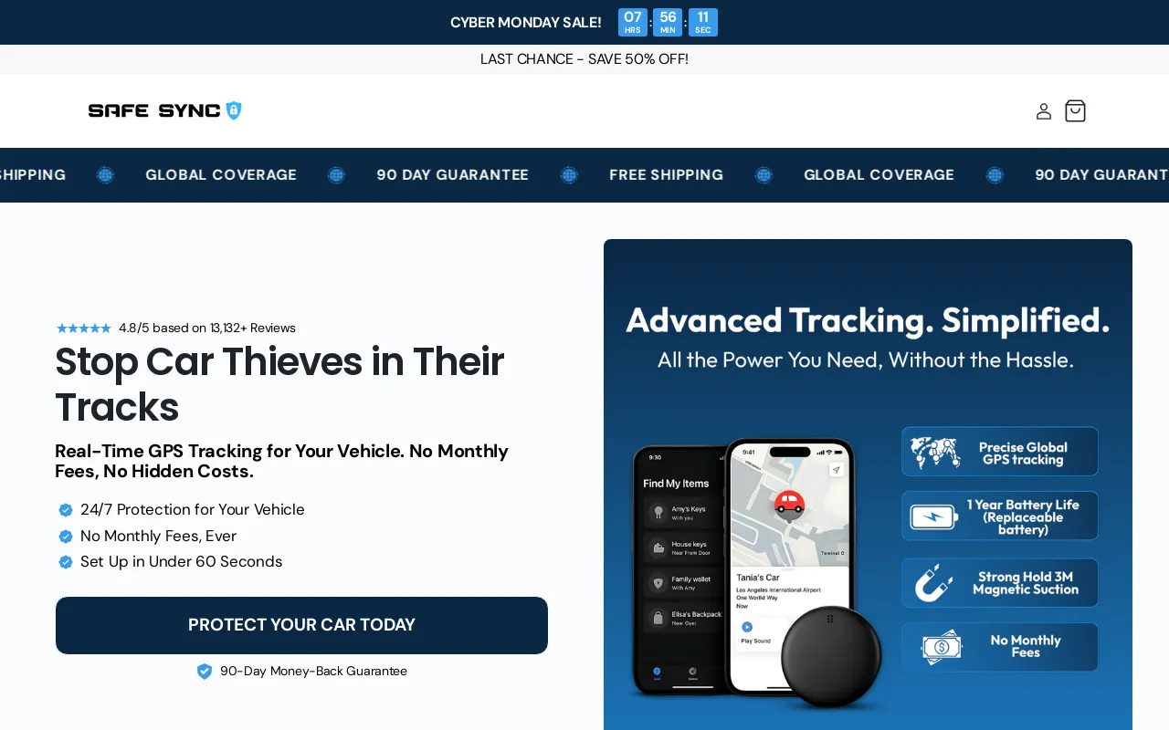 SafeSync™ screenshot