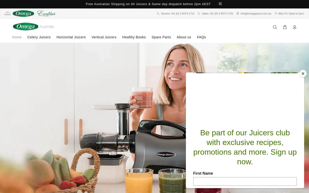 Omega Juicers screenshot