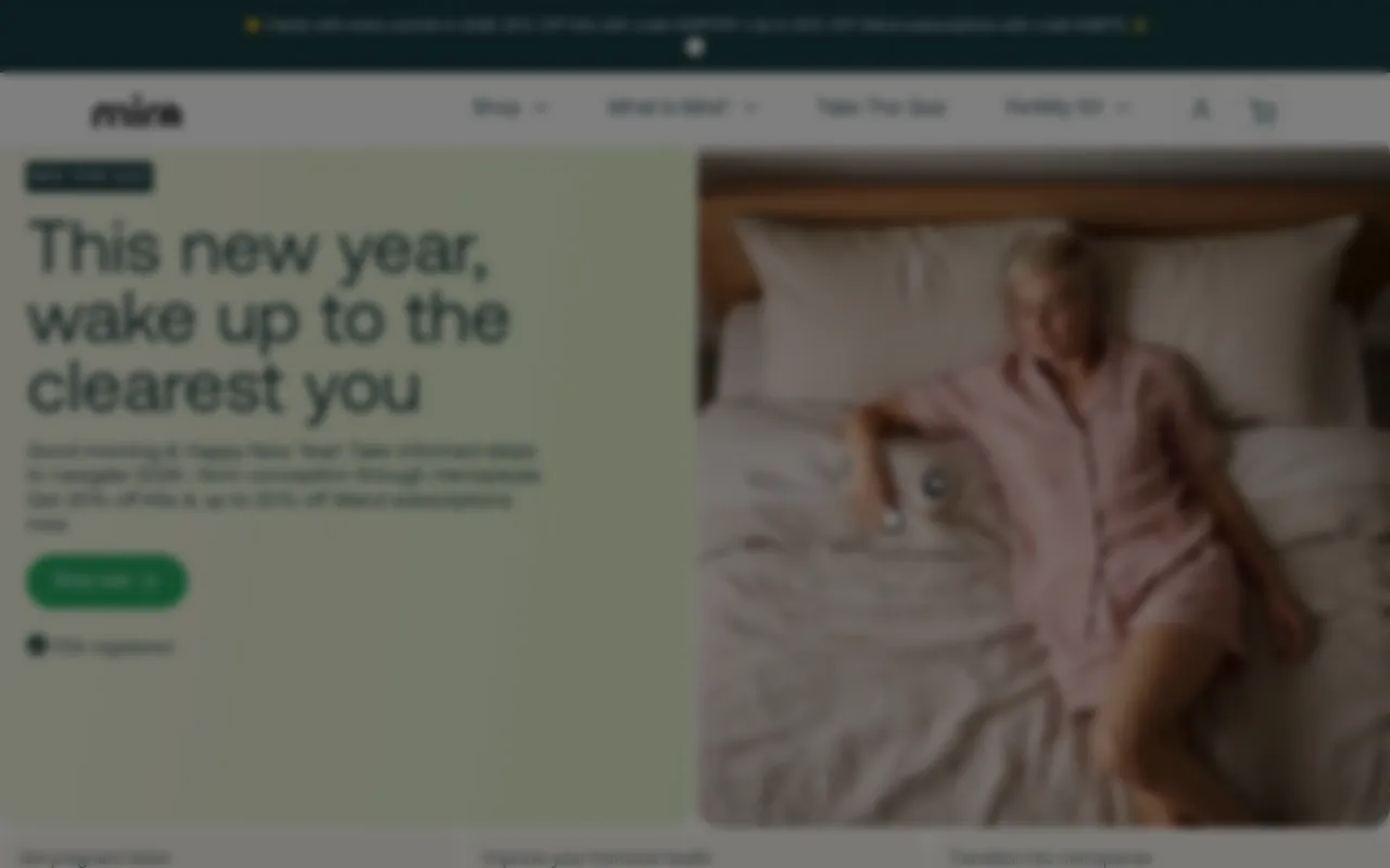 Mira Fertility Shop screenshot