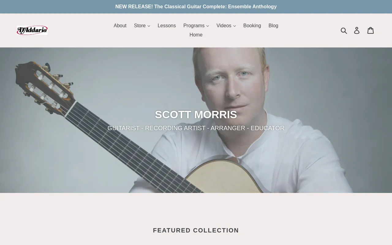 Scott Morris Guitar screenshot