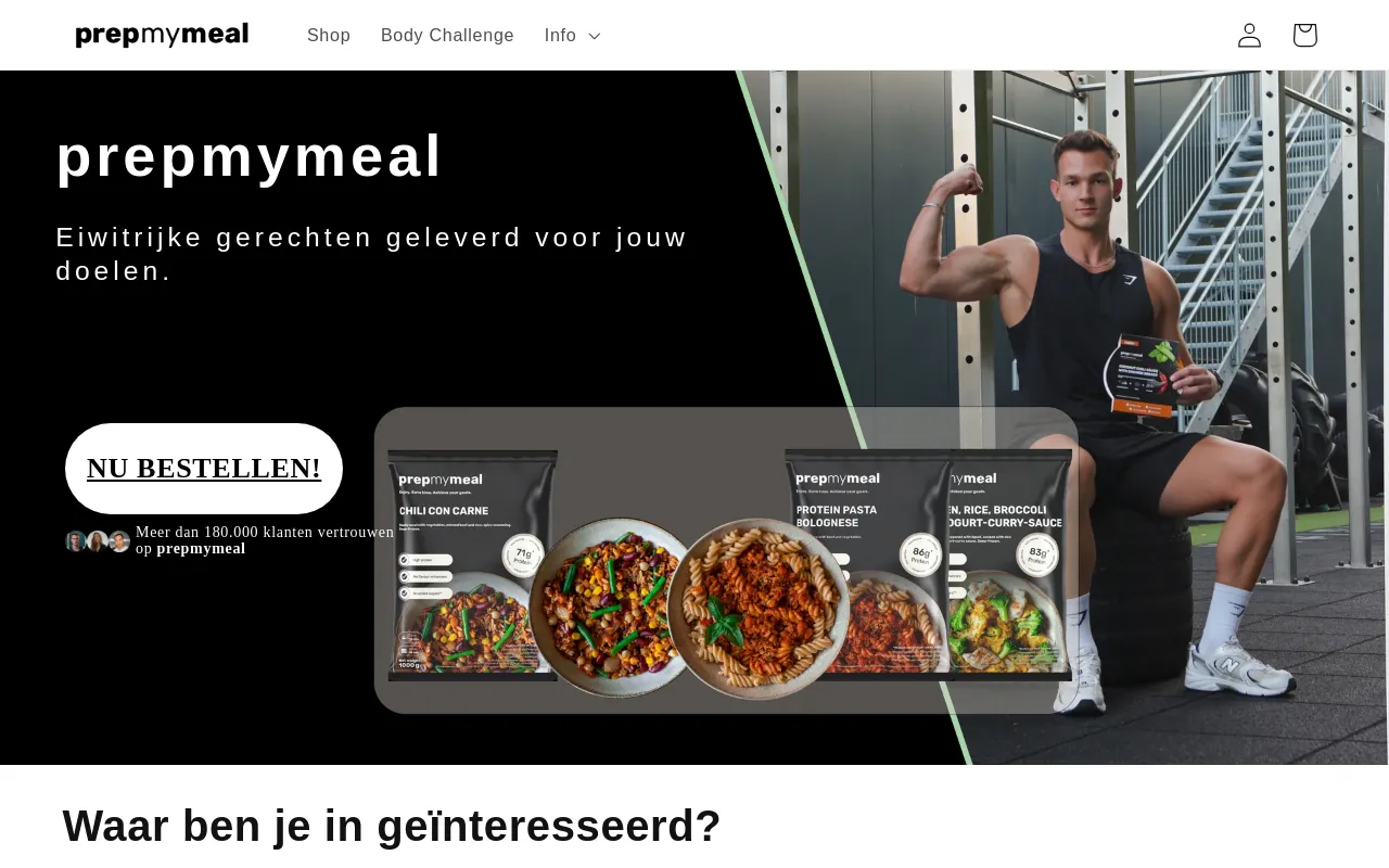 prepmymeal-nl screenshot