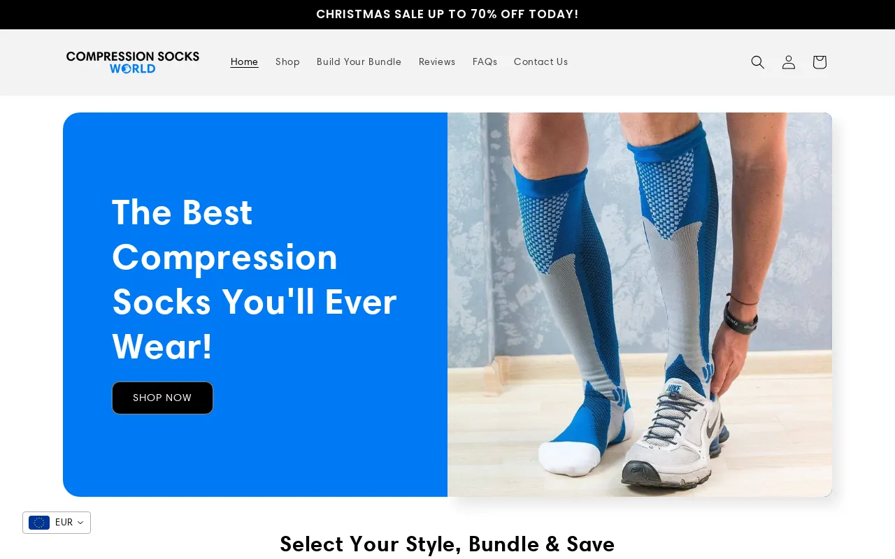 Compression Socks World screenshot