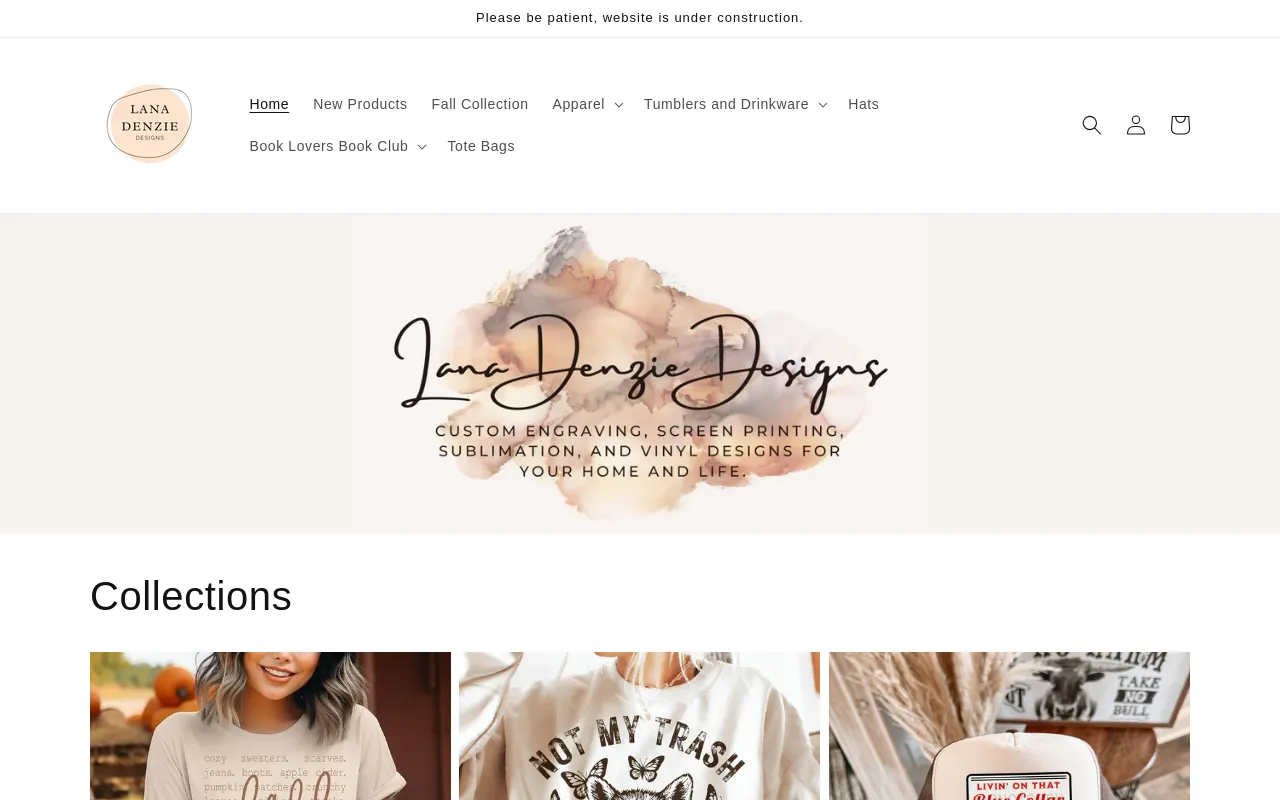 Lana Denzie Designs screenshot