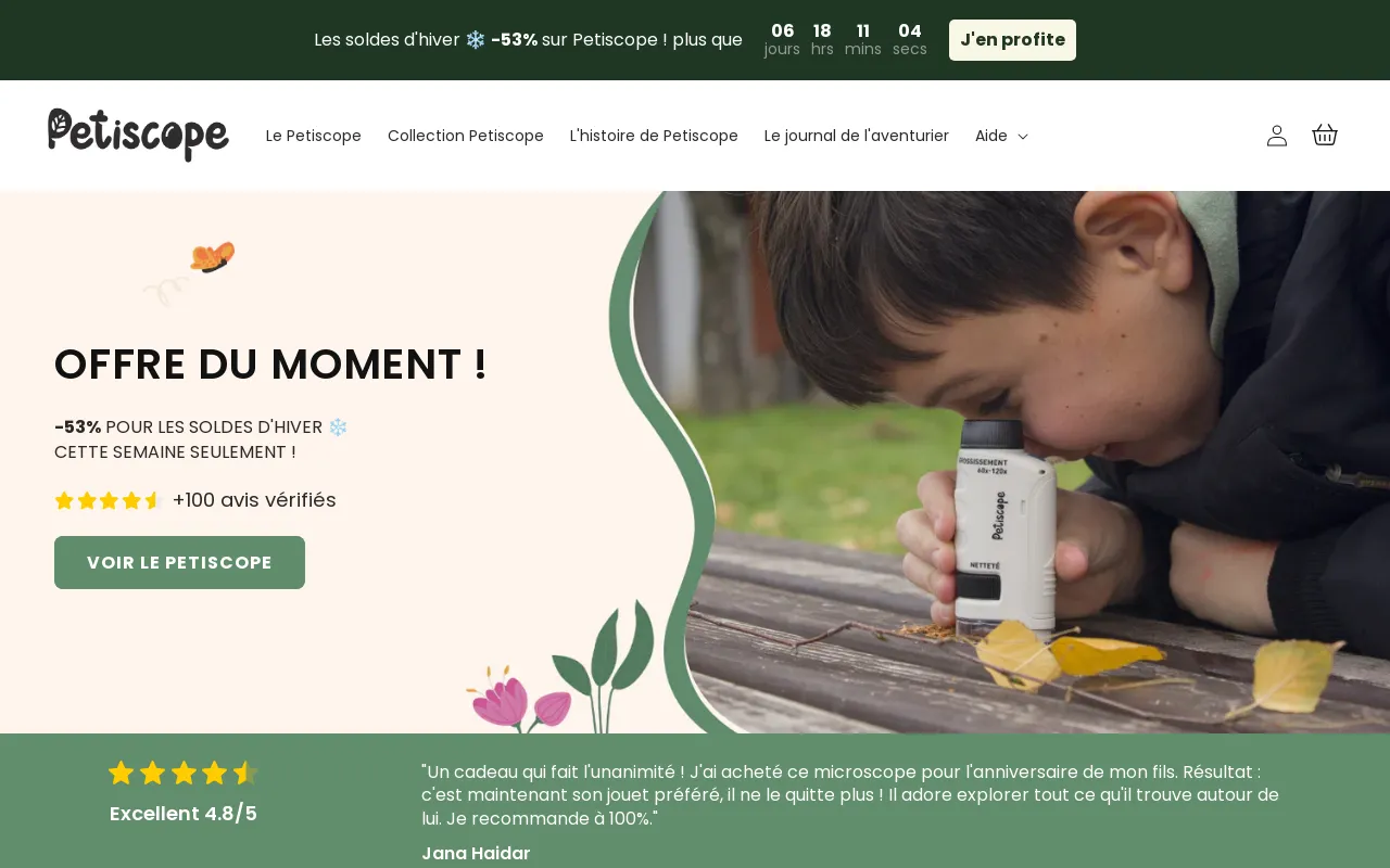 Petiscope screenshot