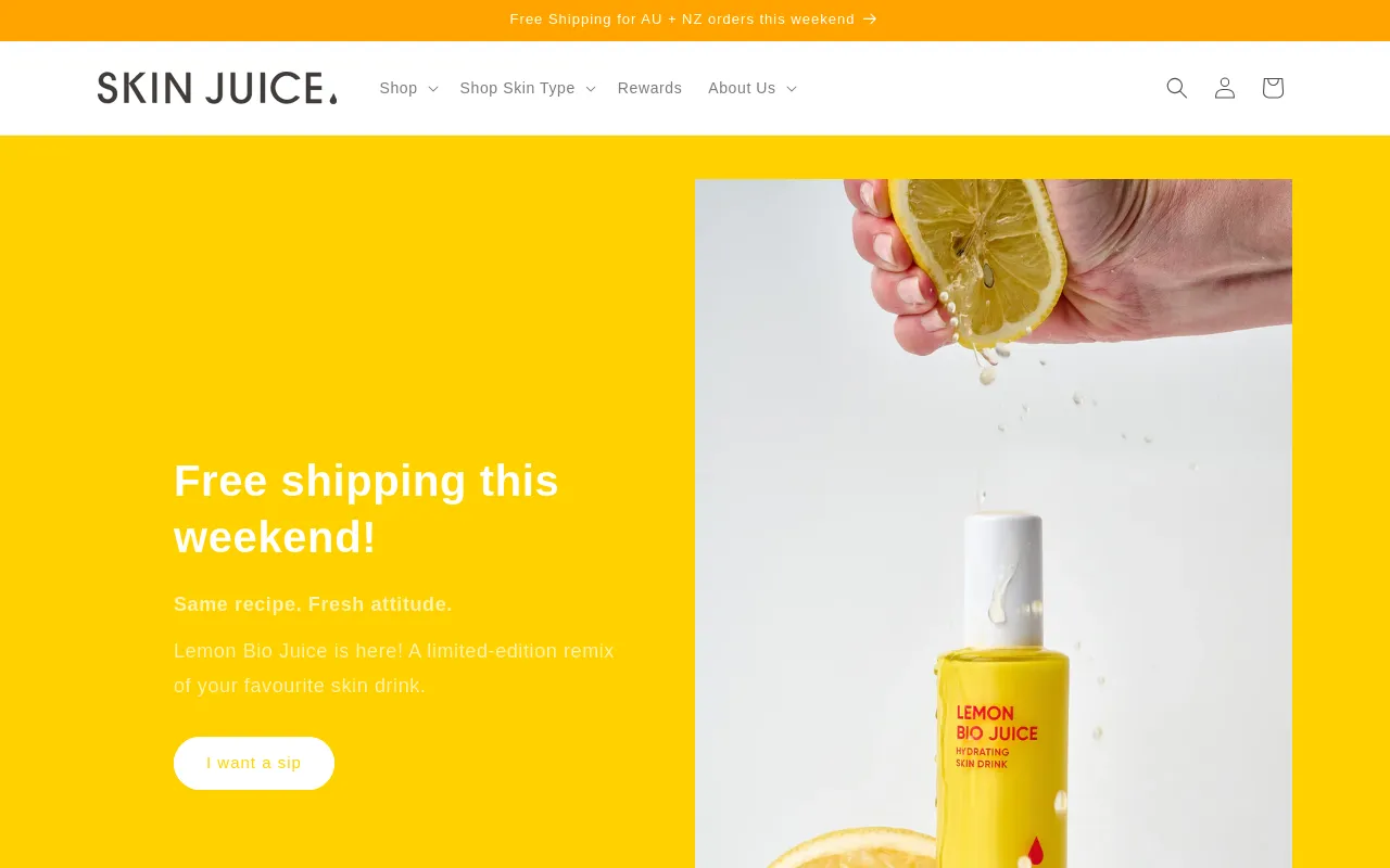 Skin Juice screenshot