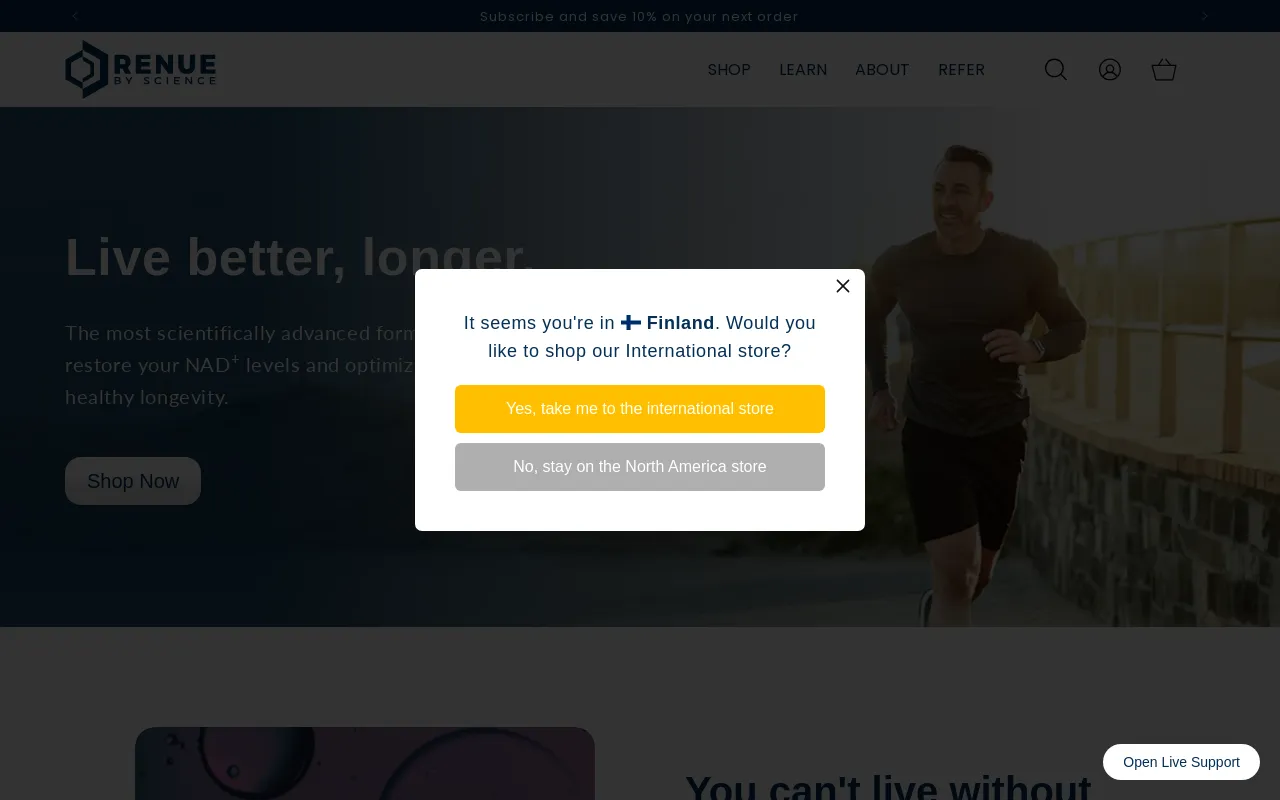 Renue By Science screenshot