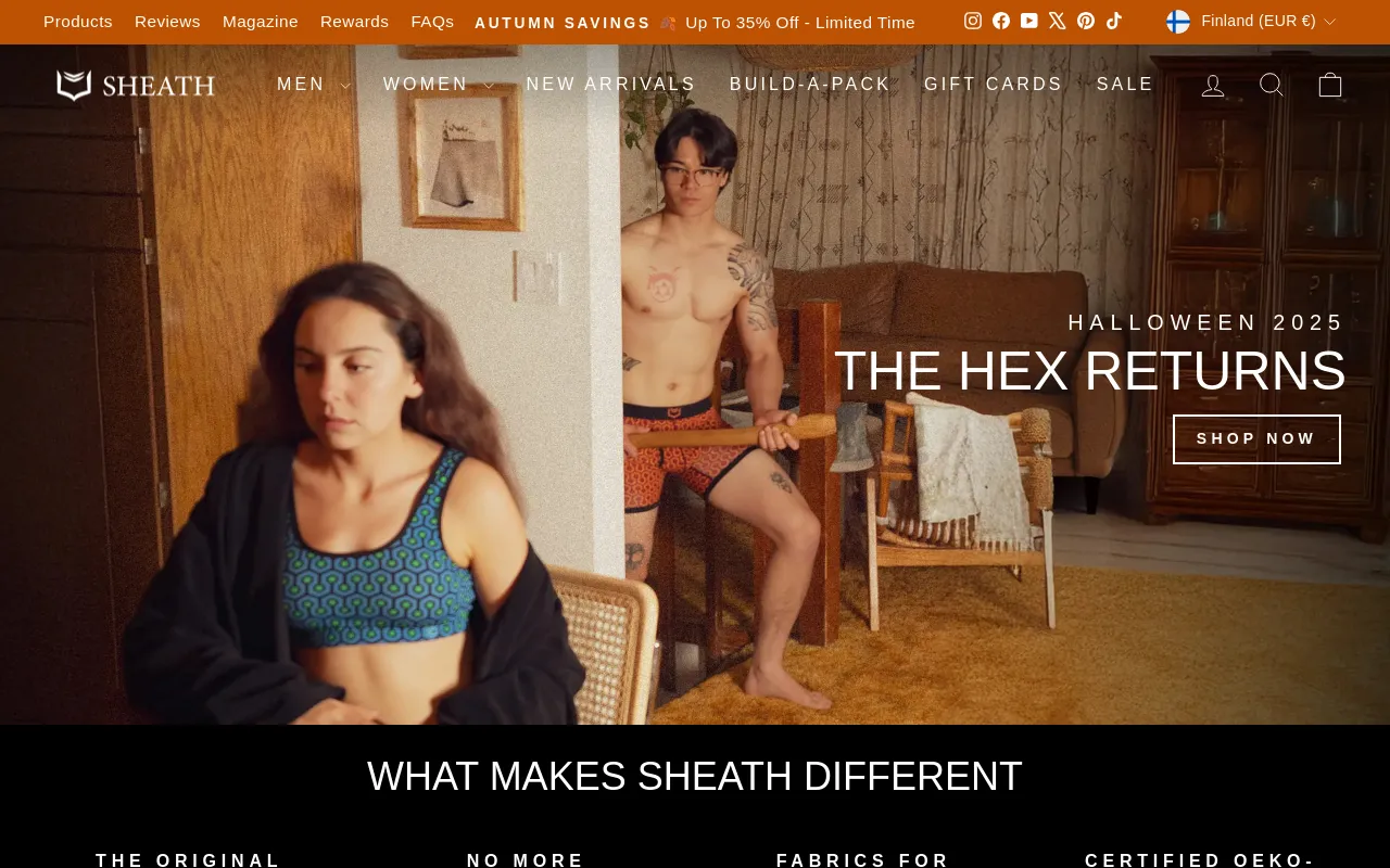 SHEATH UNDERWEAR screenshot