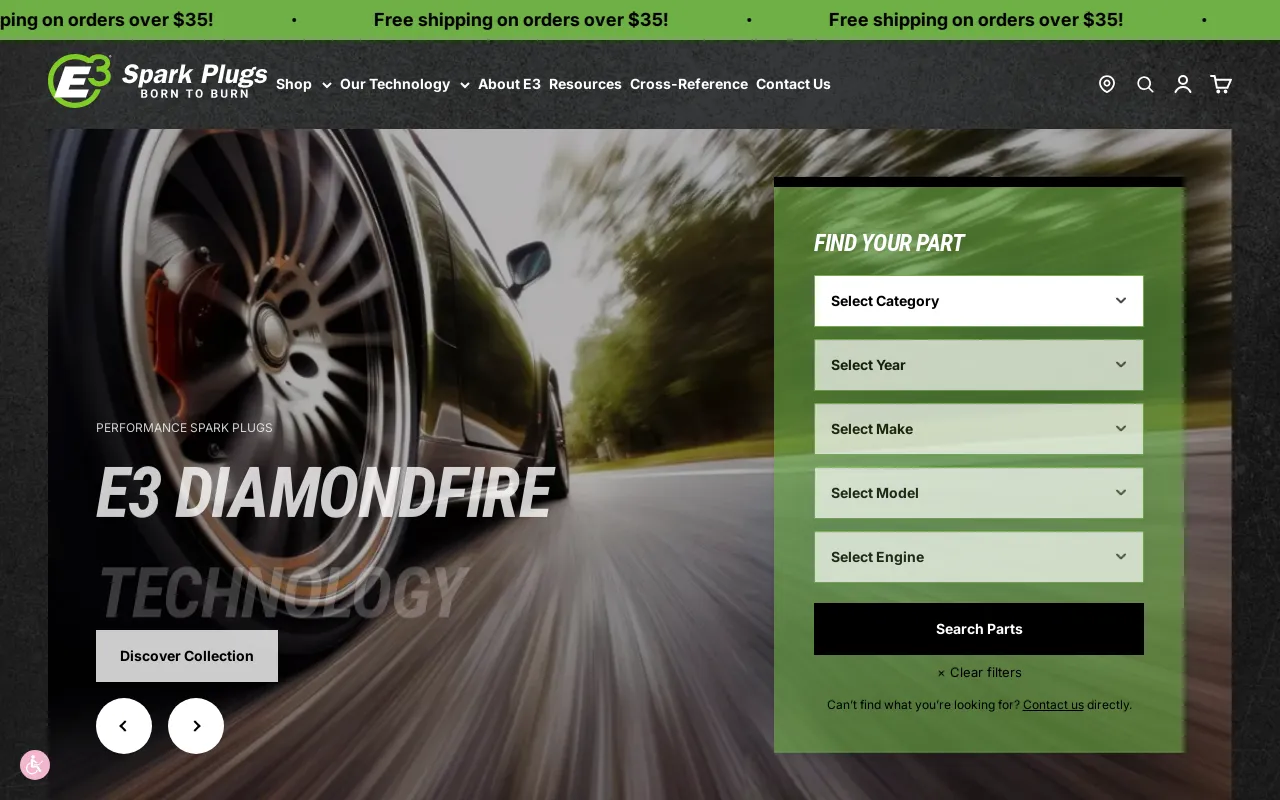 E3 Spark Plugs screenshot