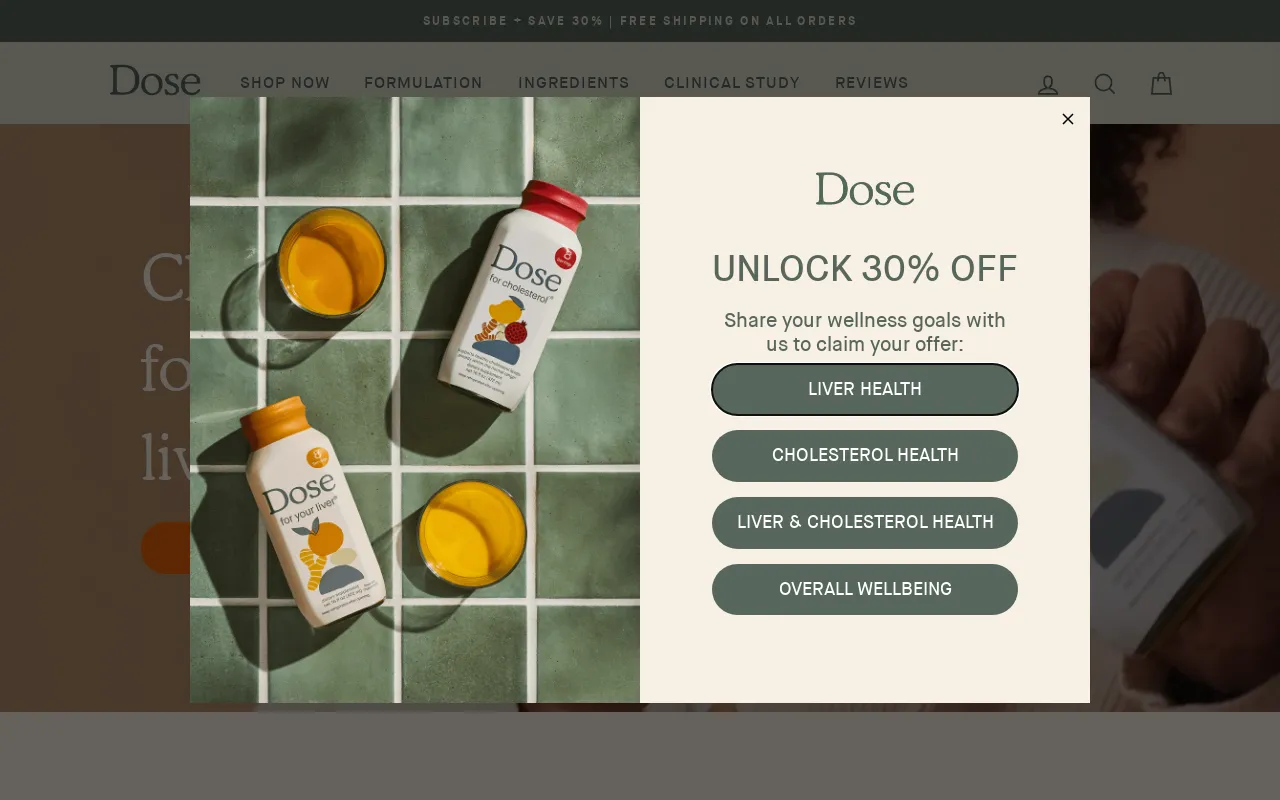 Dose screenshot