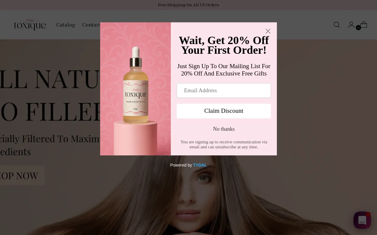 Toxique screenshot