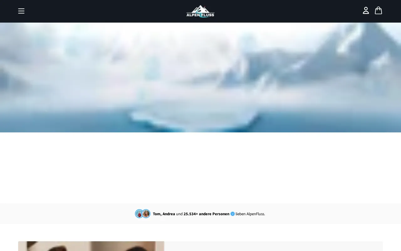 AlpenFluss screenshot