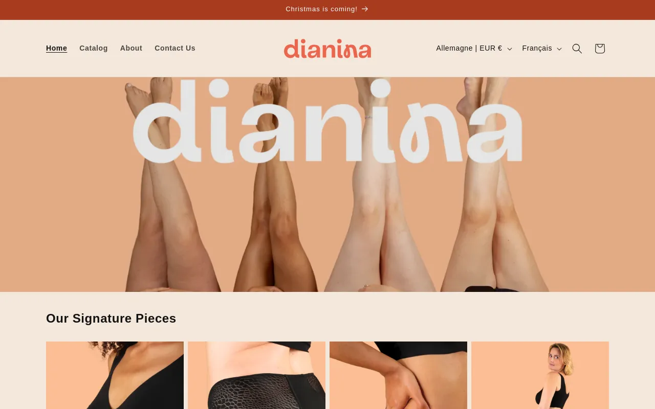Dianina.com screenshot