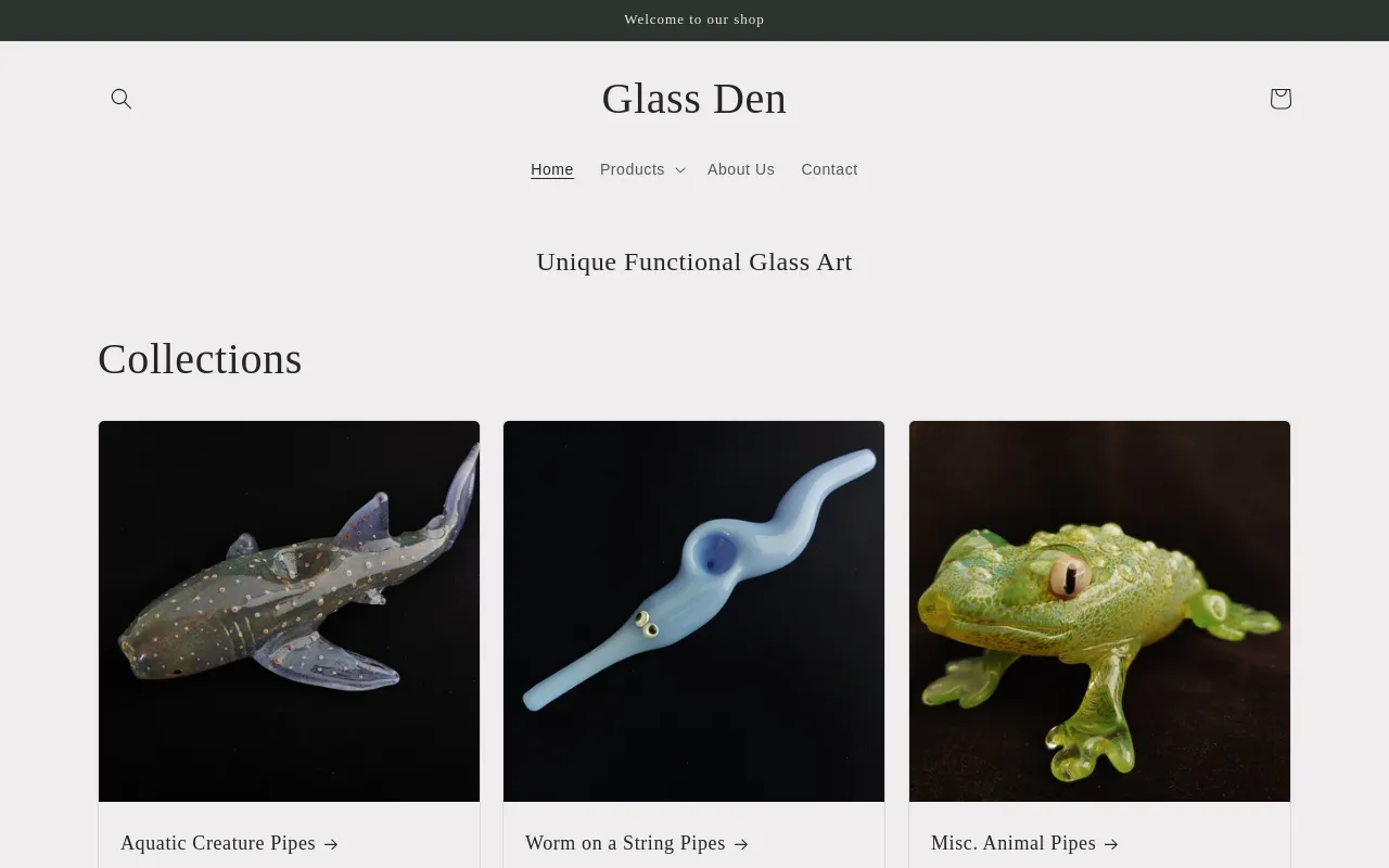glassden.art screenshot