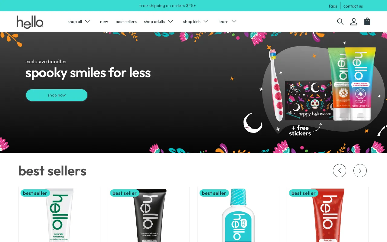 Hello Products screenshot