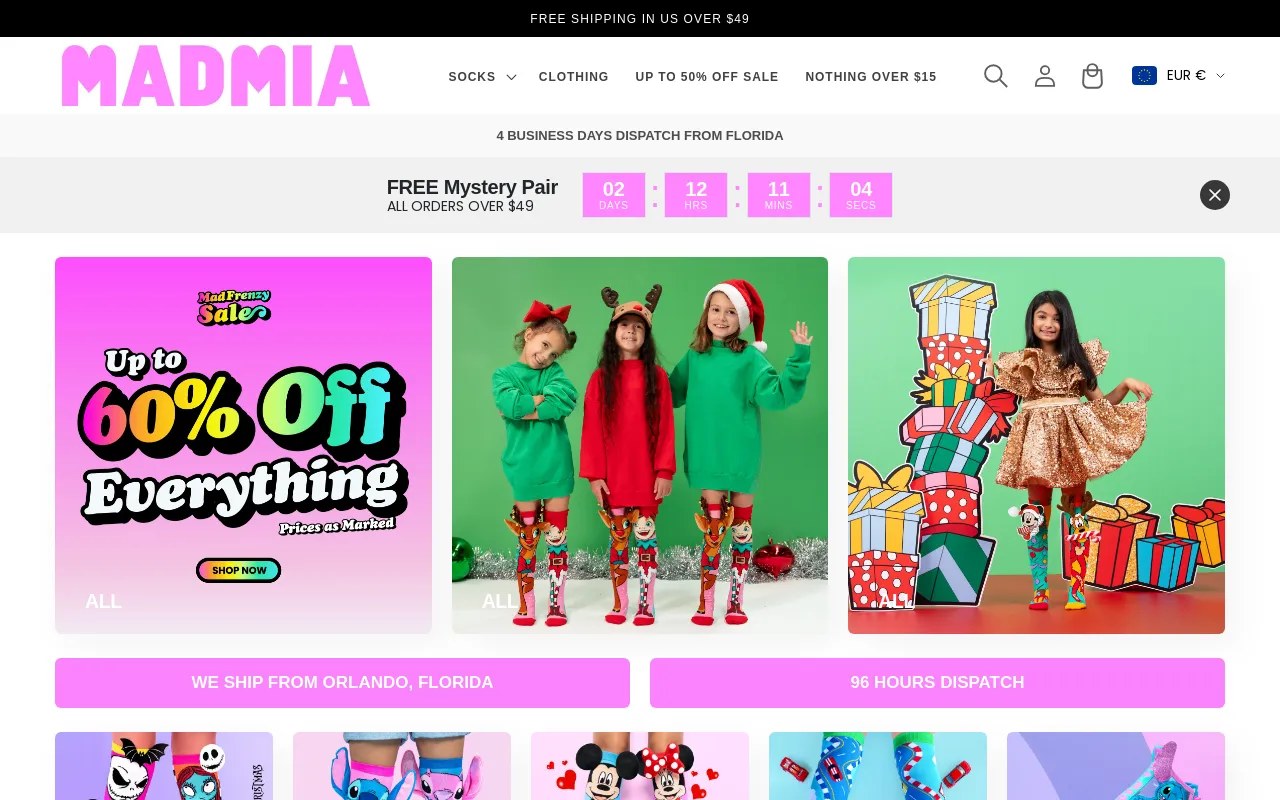 MADMIA USA screenshot