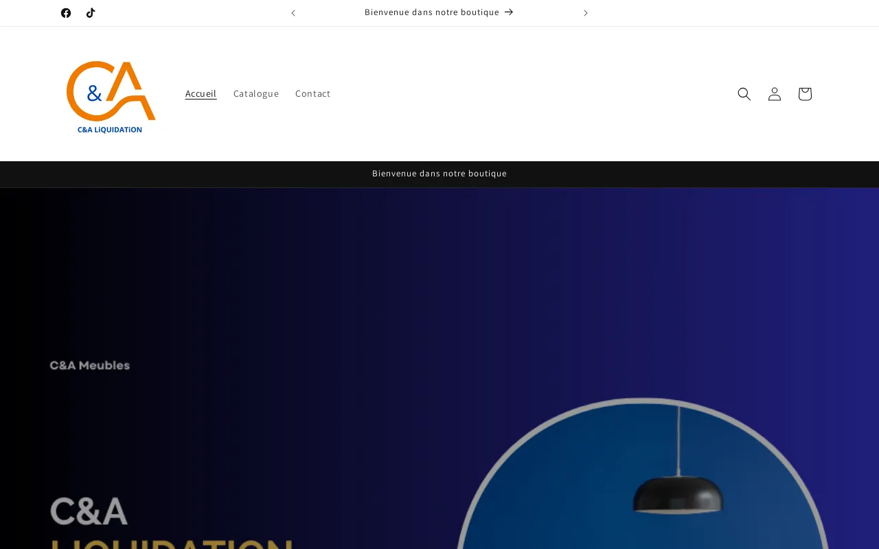 meublesca.com website screenshot