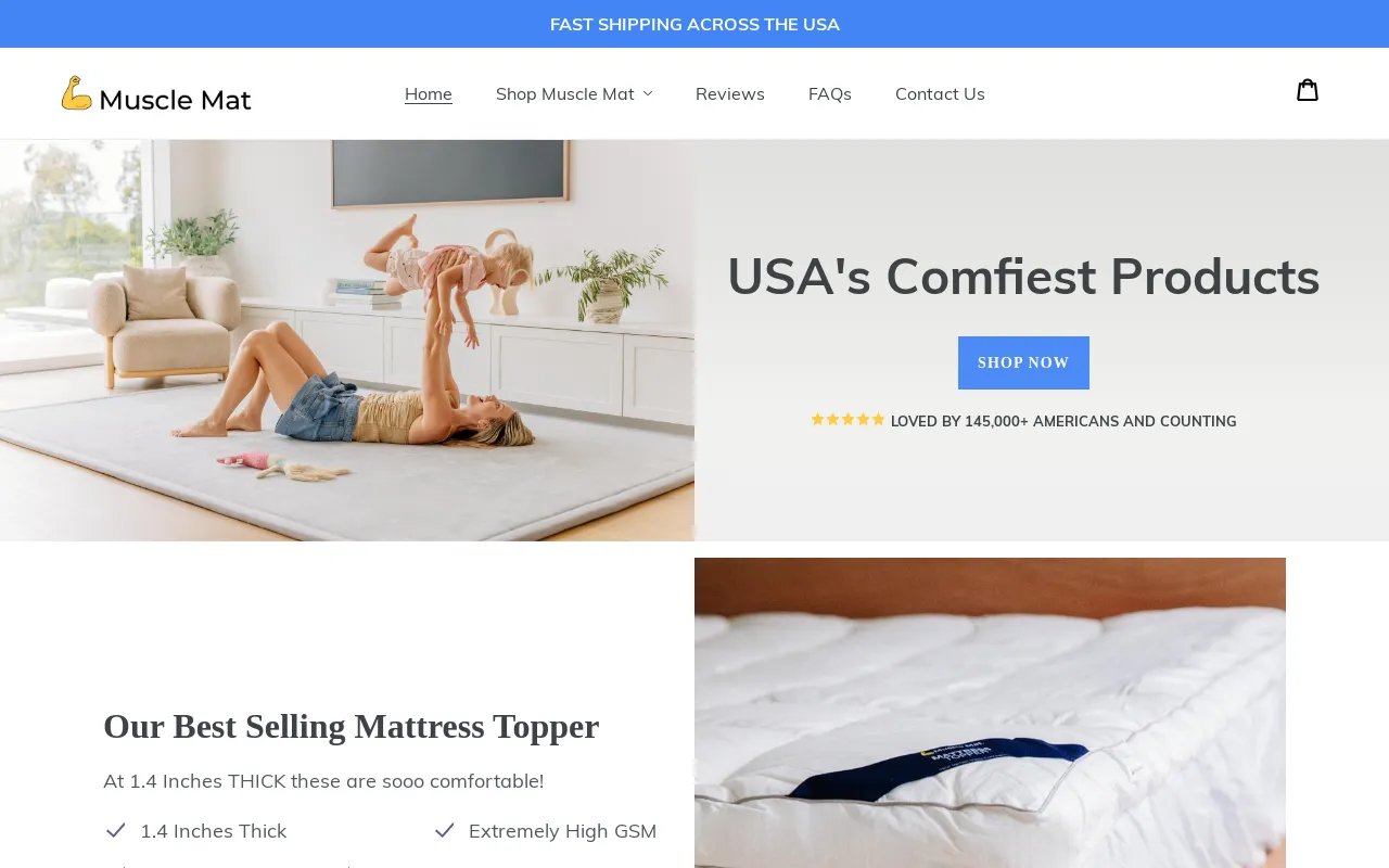 Muscle Mat USA screenshot