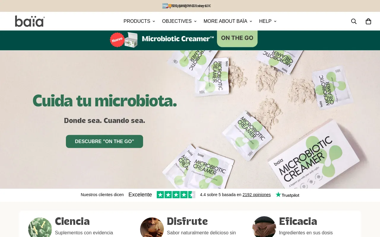 Baïa Food screenshot