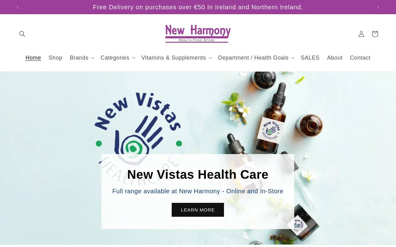 New Harmony Health Food Store screenshot