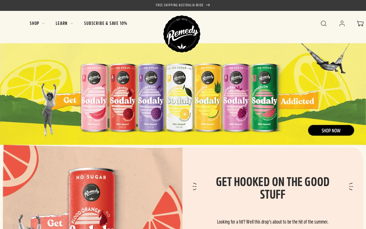 Remedy Drinks screenshot