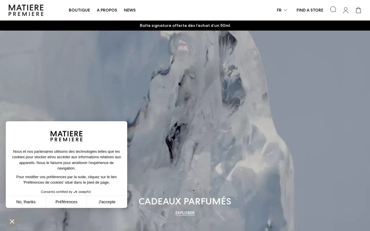 MATIERE PREMIERE screenshot