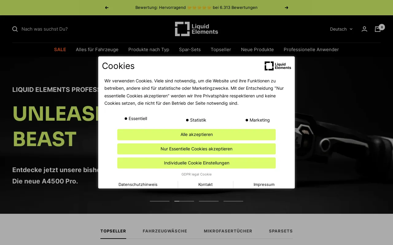 Liquid Elements screenshot