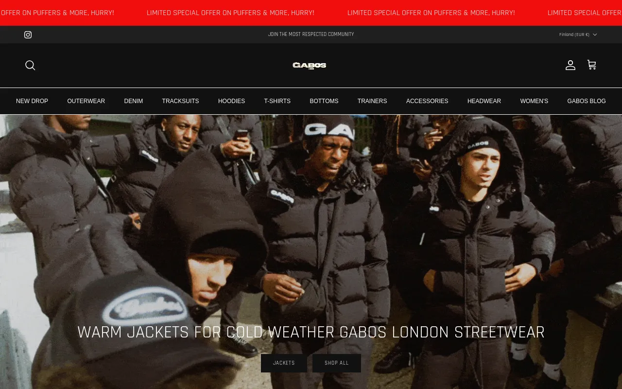 Gabos London screenshot