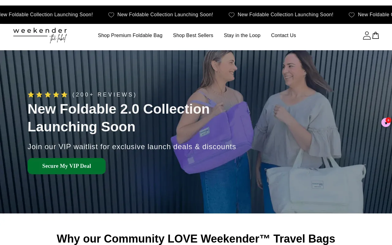 Weekender The Label screenshot