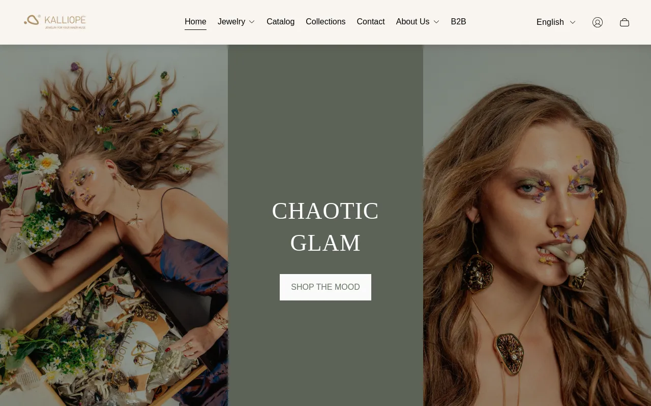 Kalliopejewellery.com screenshot