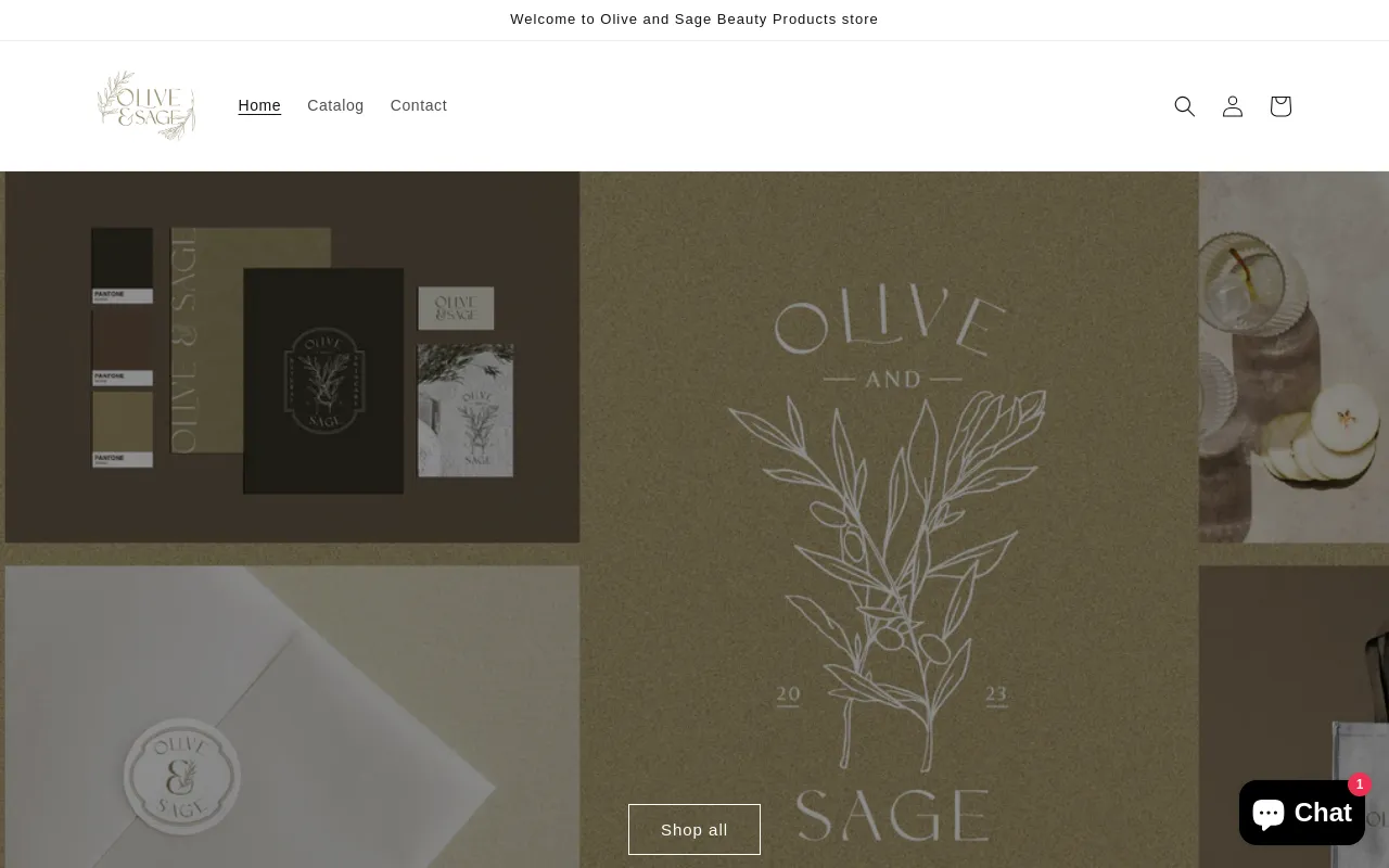 Olive and Sage screenshot