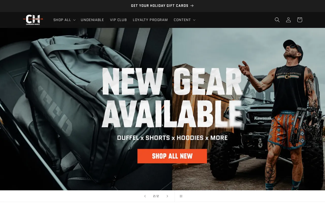 Cameron Hanes screenshot