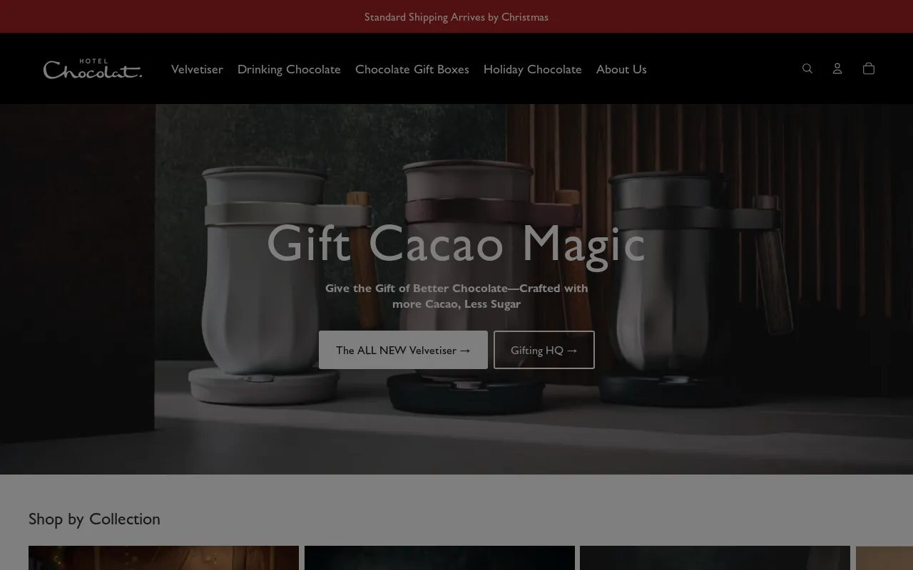 Hotel Chocolat screenshot