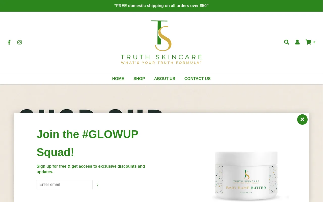 Truth Skincare screenshot
