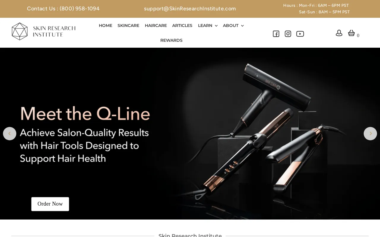 Skin Research Institute screenshot