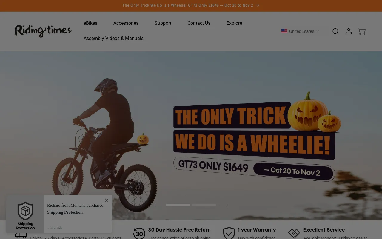 Riding'times screenshot