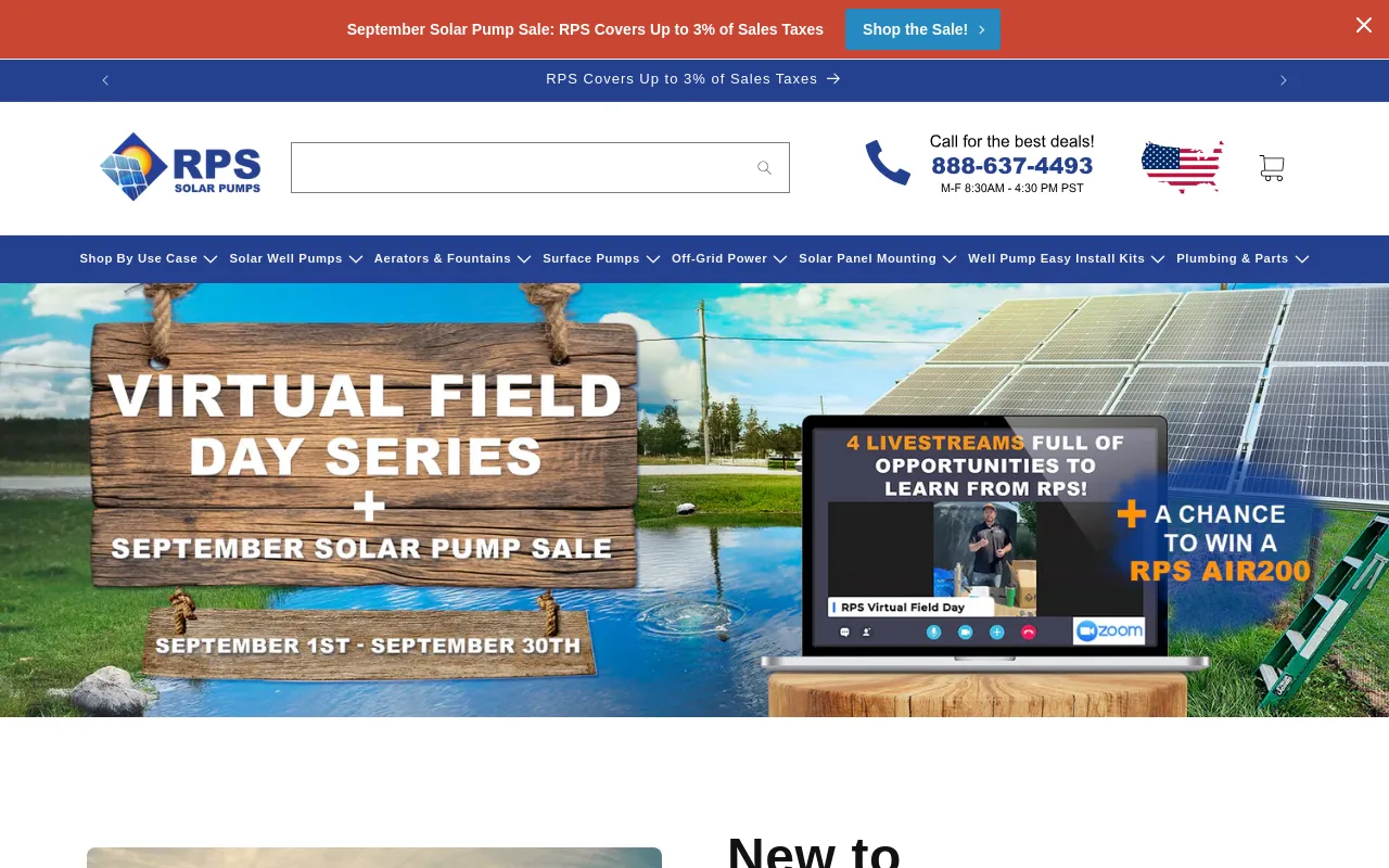 RPS Solar Pumps screenshot