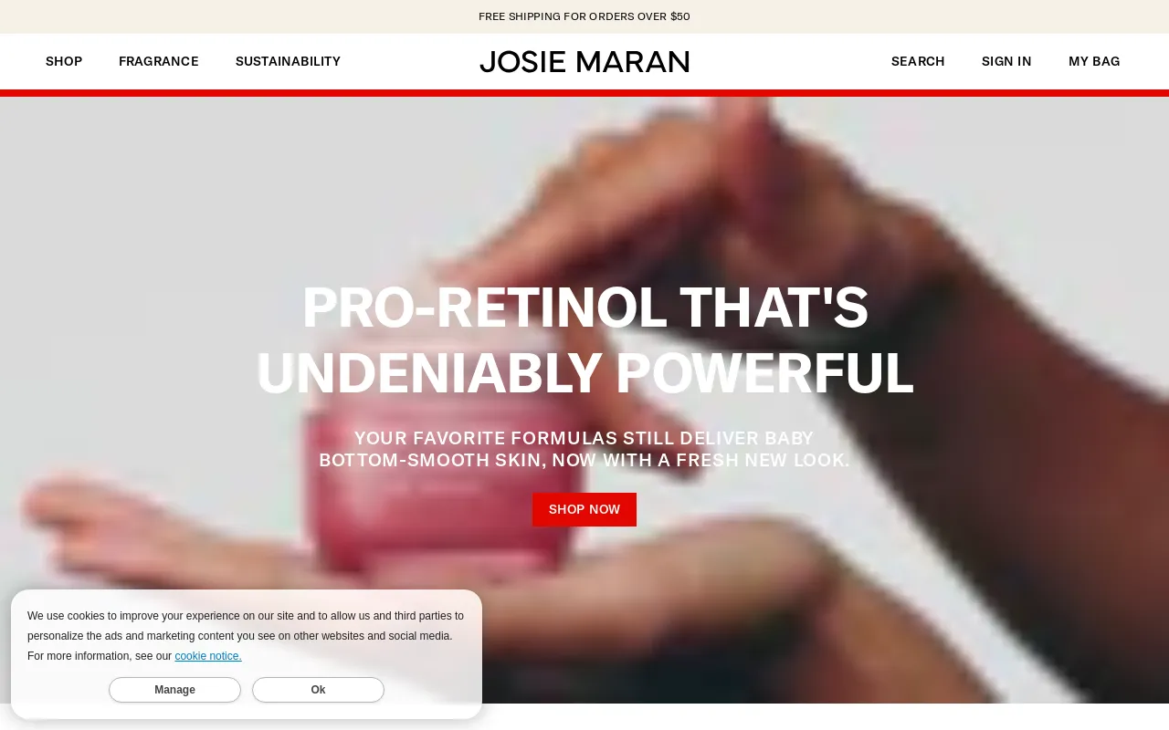 JOSIE MARAN screenshot