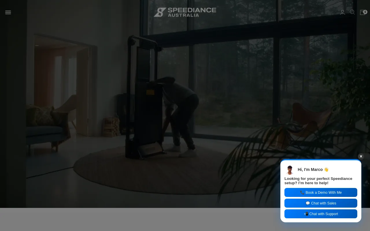 Speediance Australia screenshot