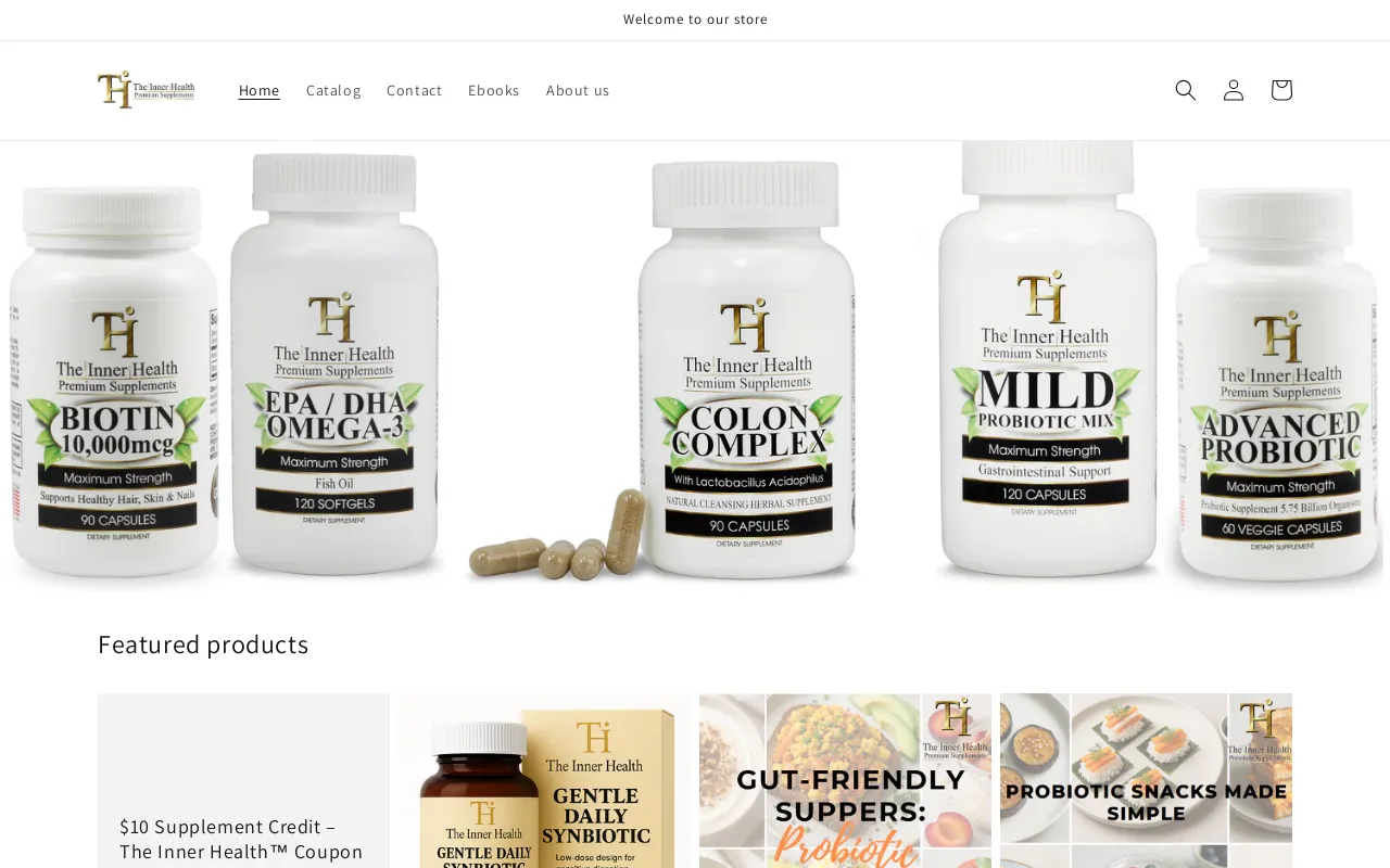 The Inner Health website screenshot