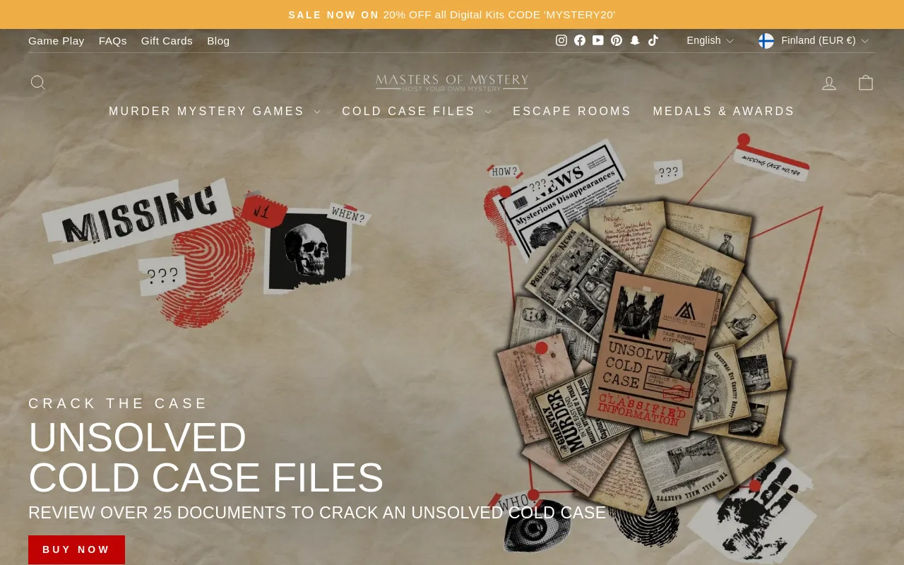 Masters of Mystery screenshot