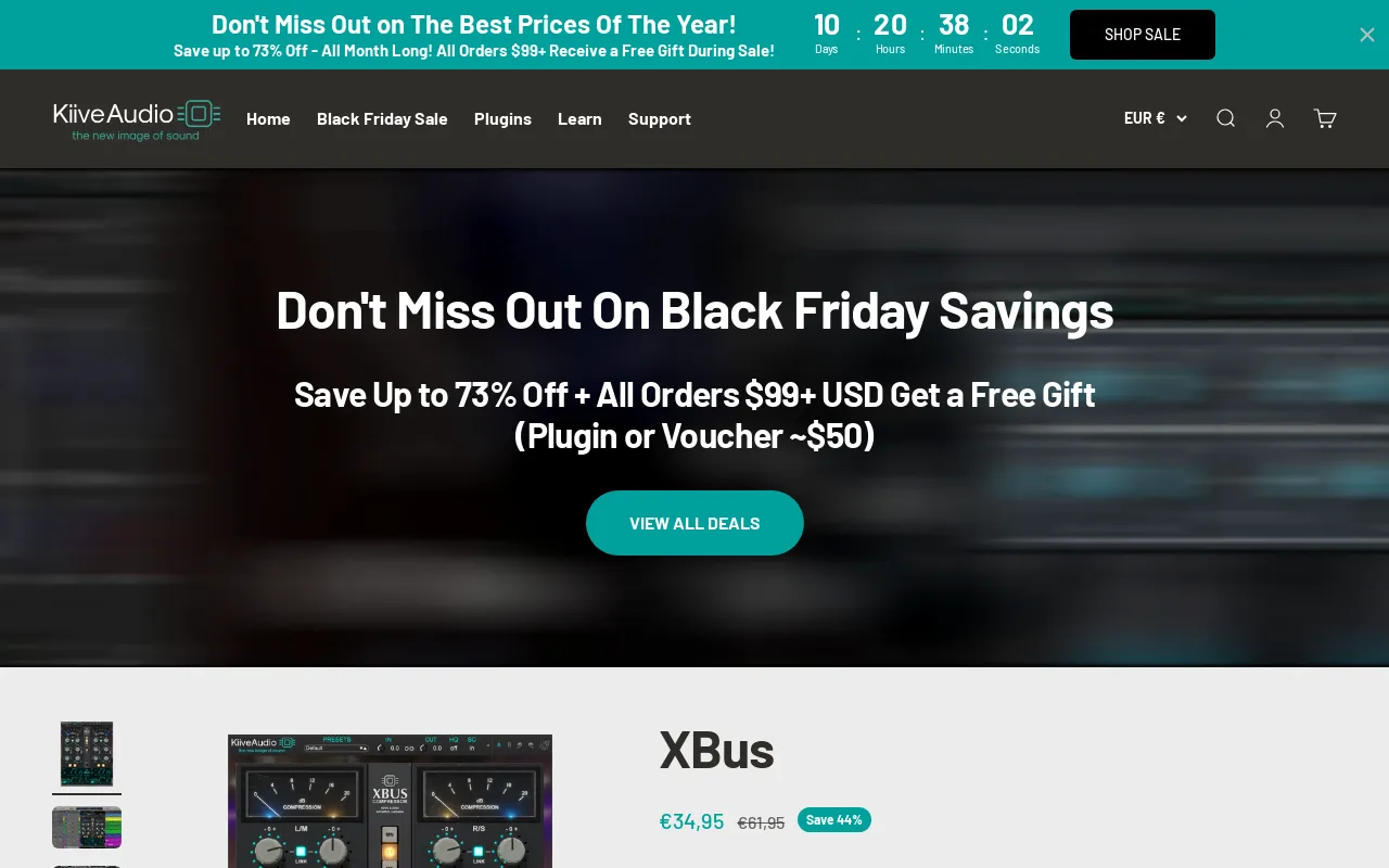 Kiive Audio screenshot