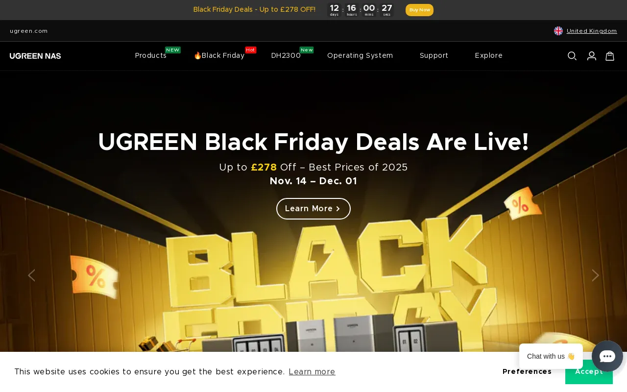 UGREEN NAS screenshot