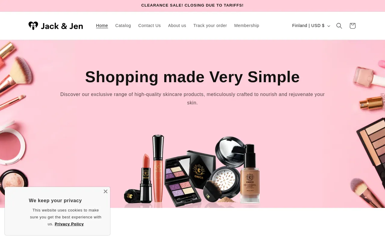 offer.jackandjenshop.com screenshot