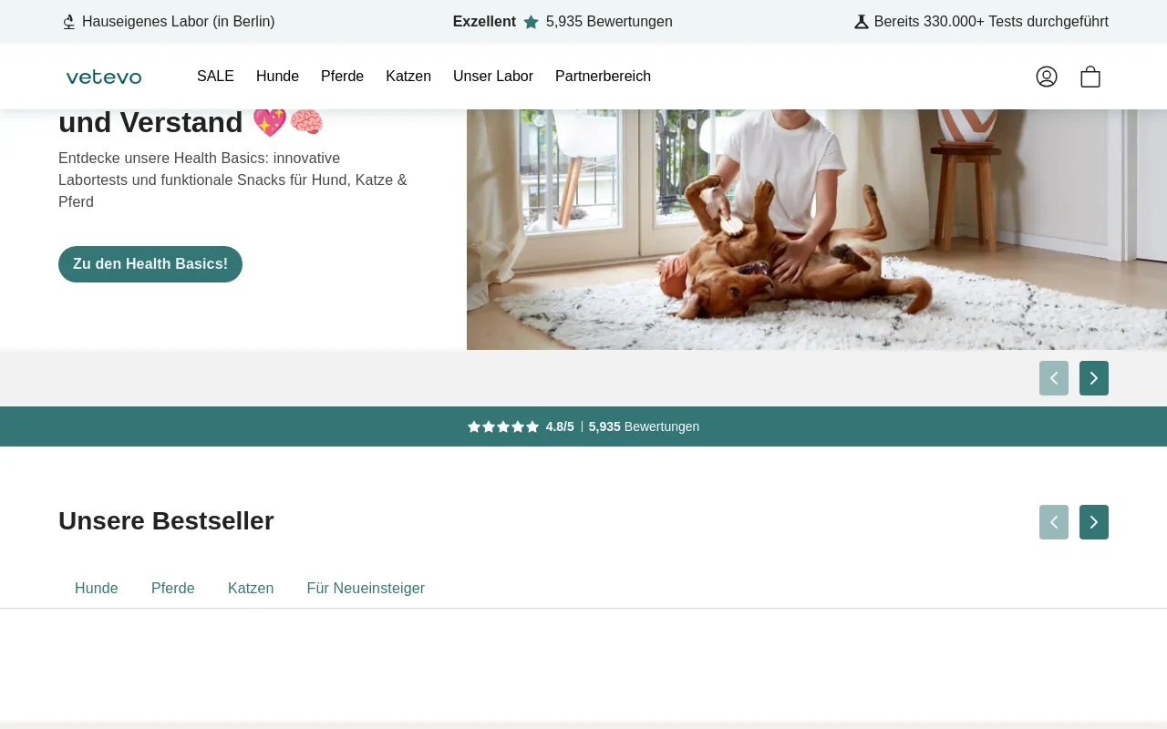 vetevo GmbH screenshot